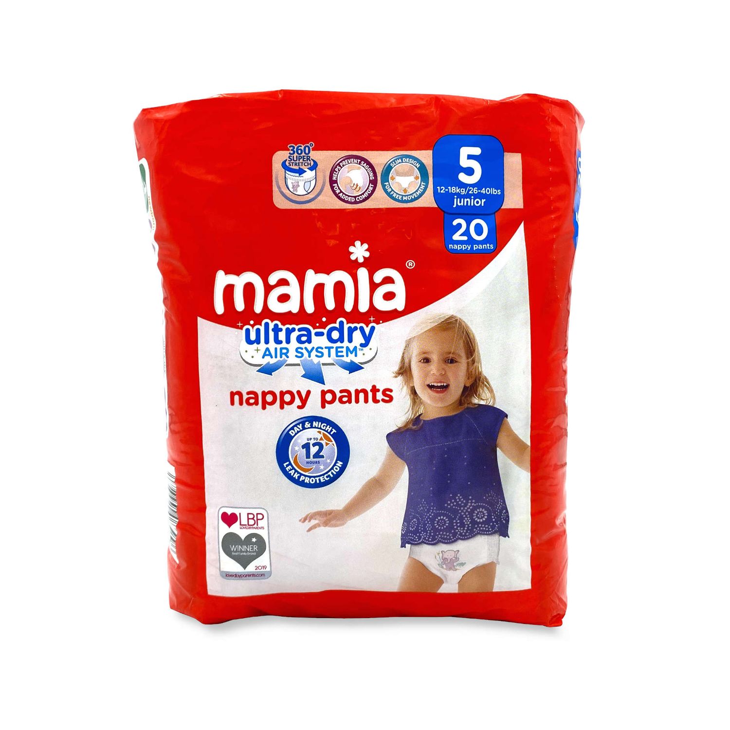 Easy Pants Junior 20pck Mamia